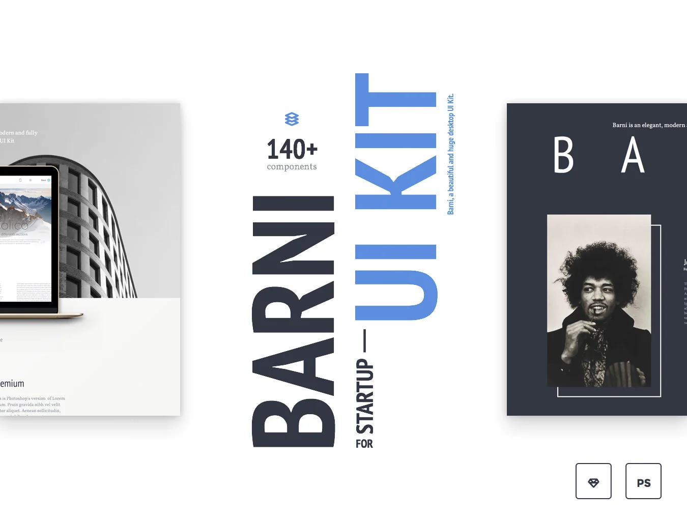 Barni UI Kit for Startup