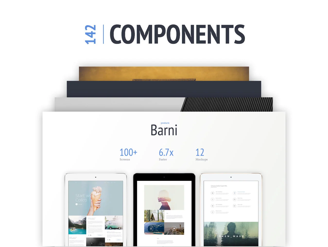 Barni UI Kit for Startup 3