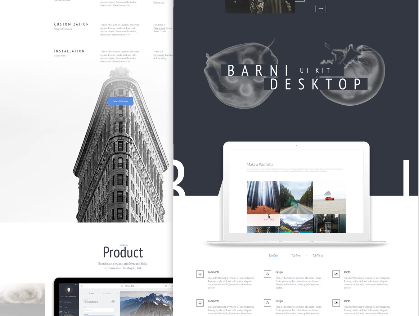Barni UI Kit for Startup 6