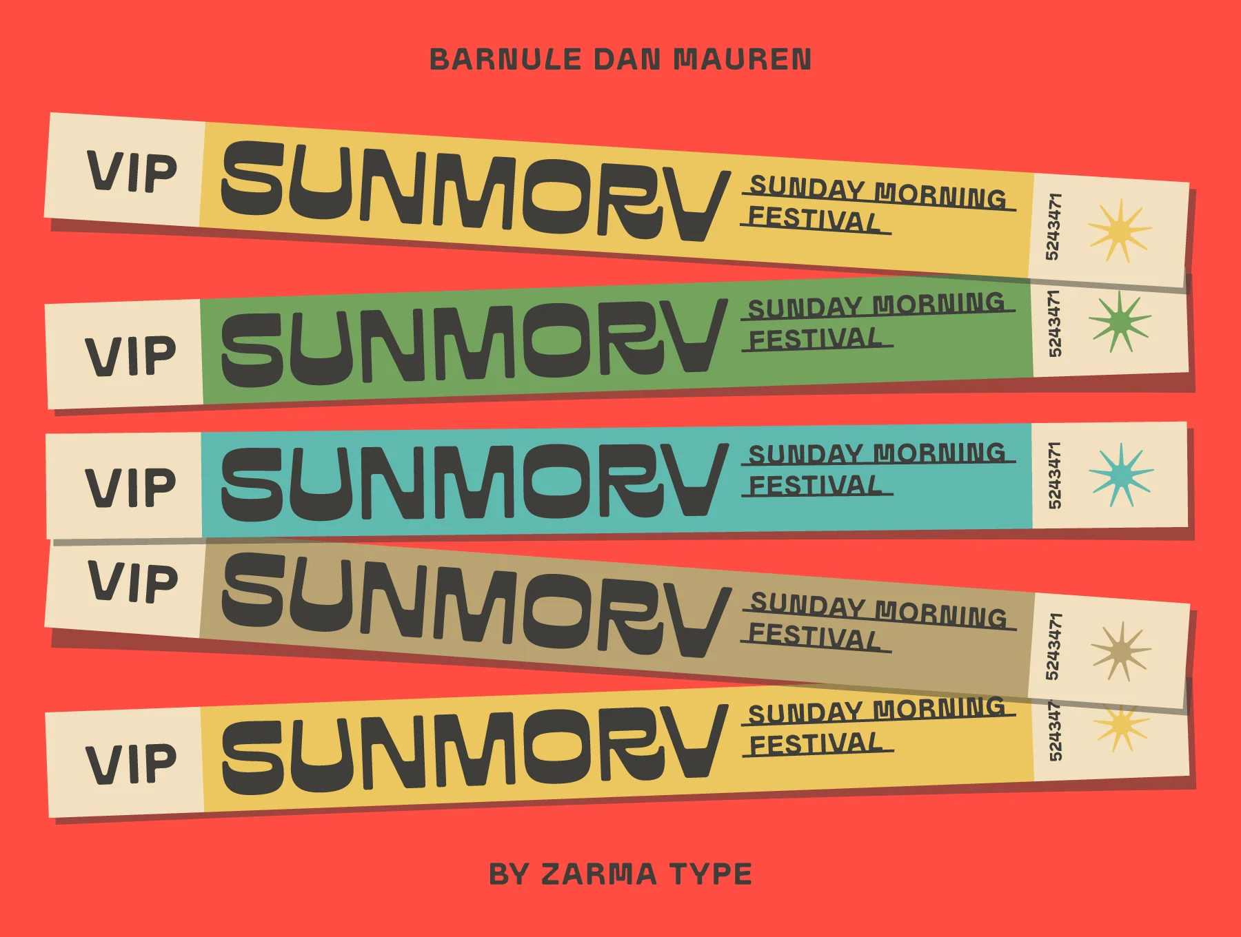 Barnule & Mauren - Western Font Duo 5