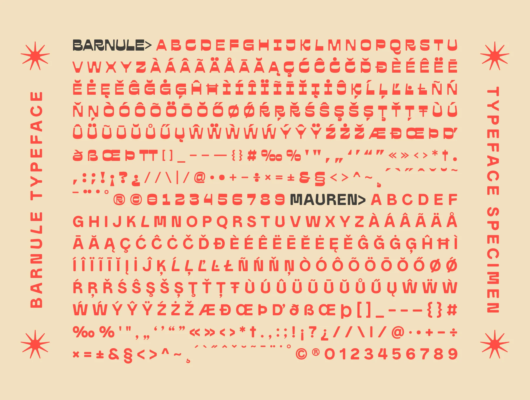 Barnule & Mauren - Western Font Duo 7