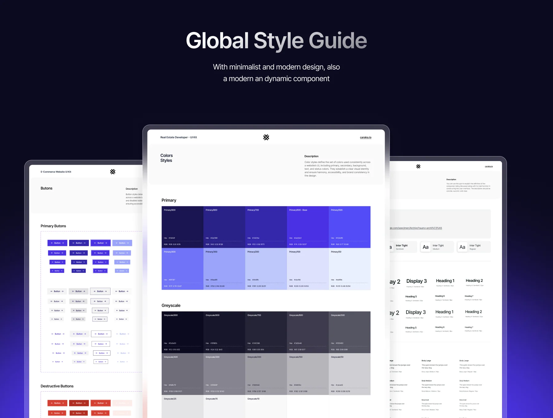 Bartar – E-Commerce Web UI Kit 3
