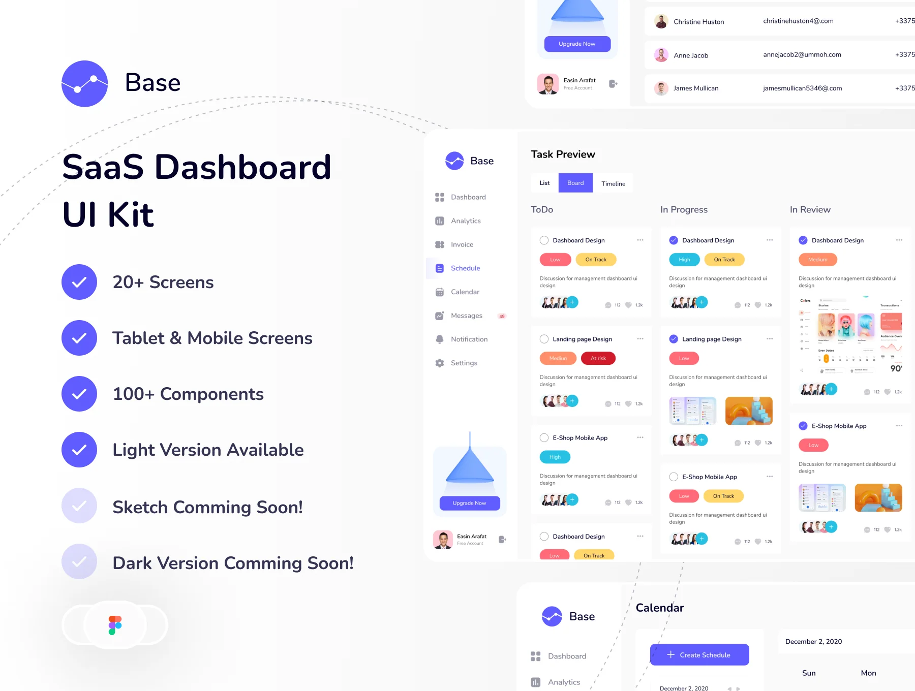 Base - SaaS Dashboard UI Kit 2