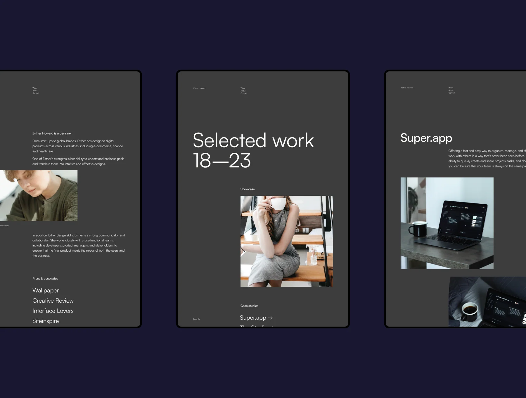 Baseline – designer template for Framer 5