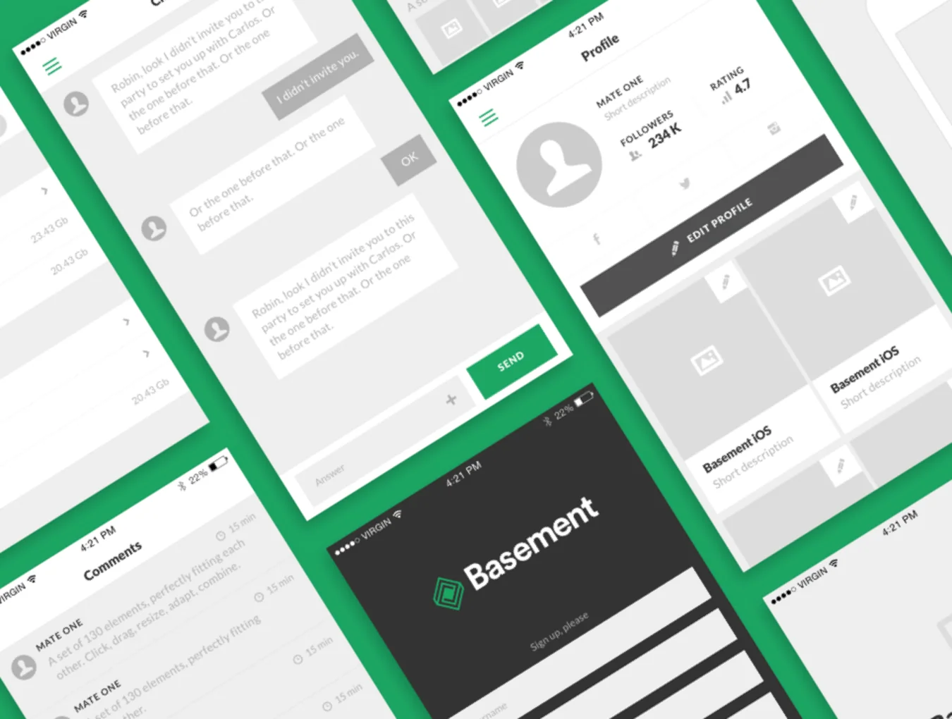 Basement iOS: Social 6