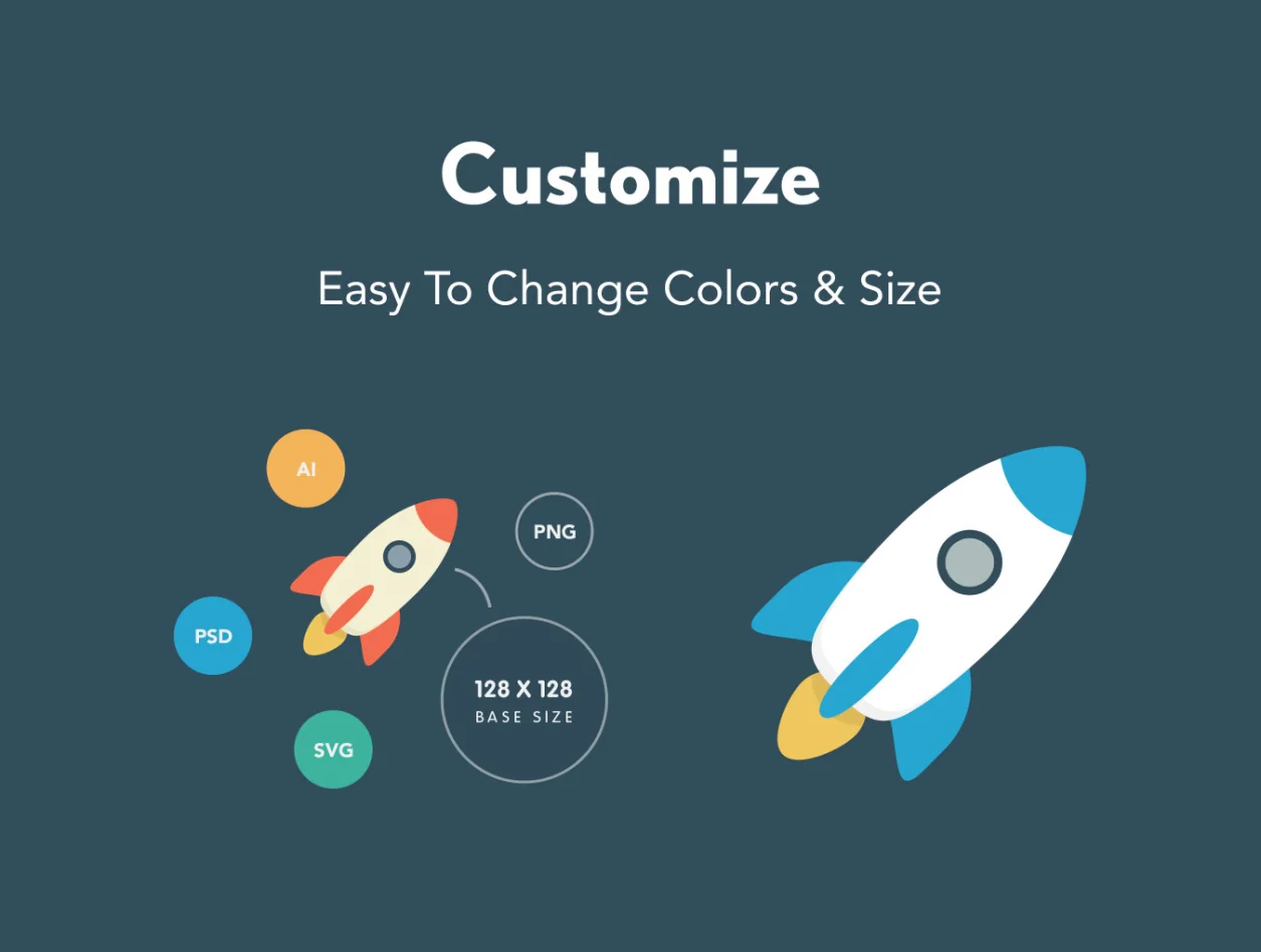 Basic Flat Icon Set 3