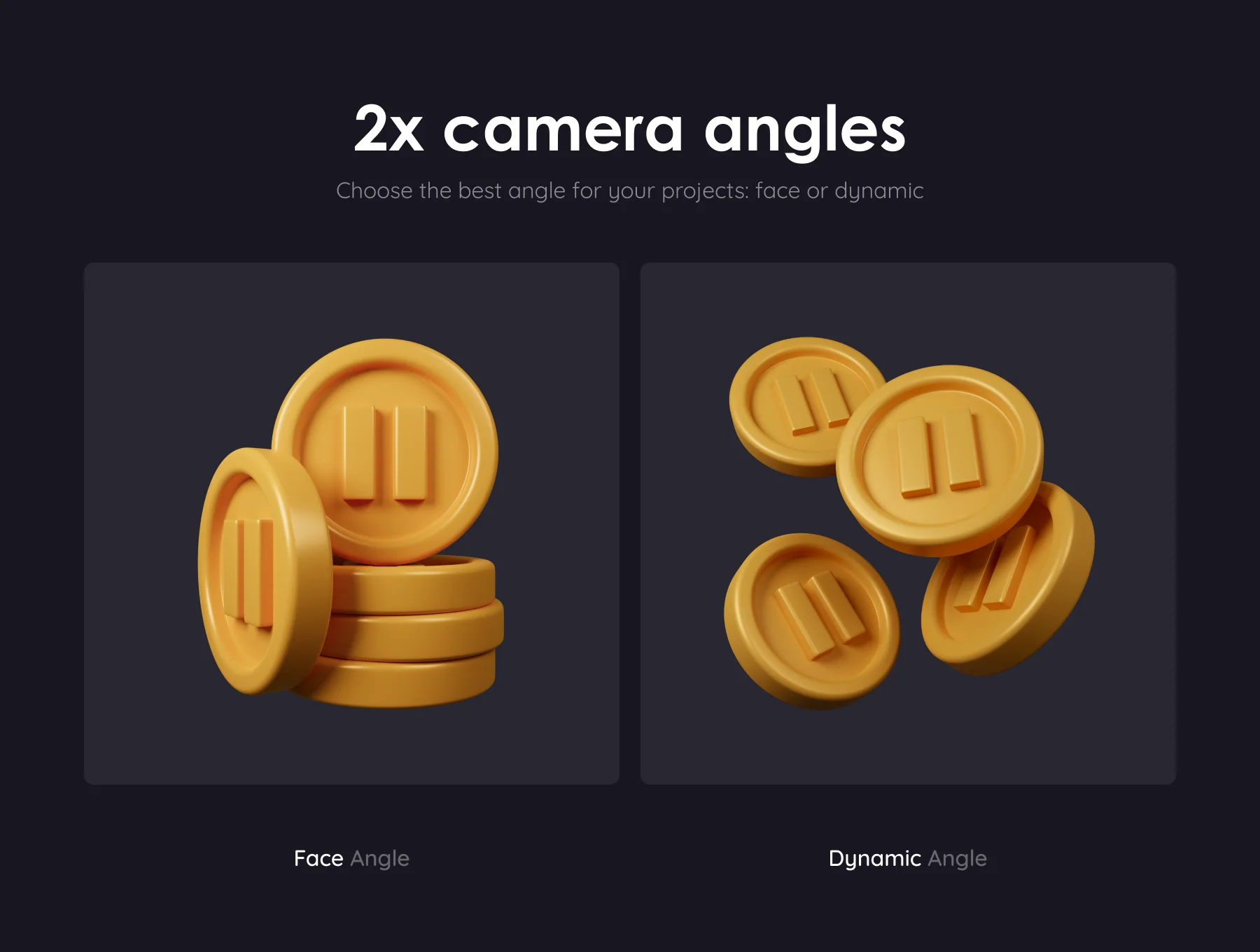 Basic Pack - Customizable 3D Icons 2