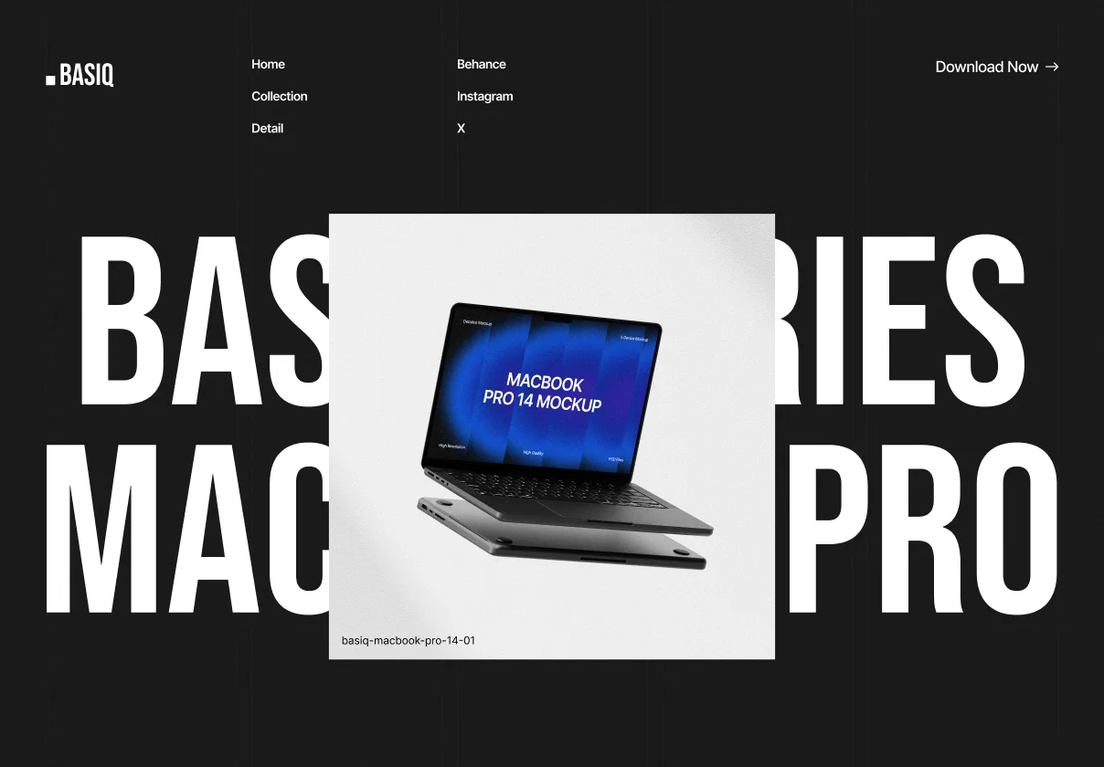 Basiq Clay - Animated Device Mockup