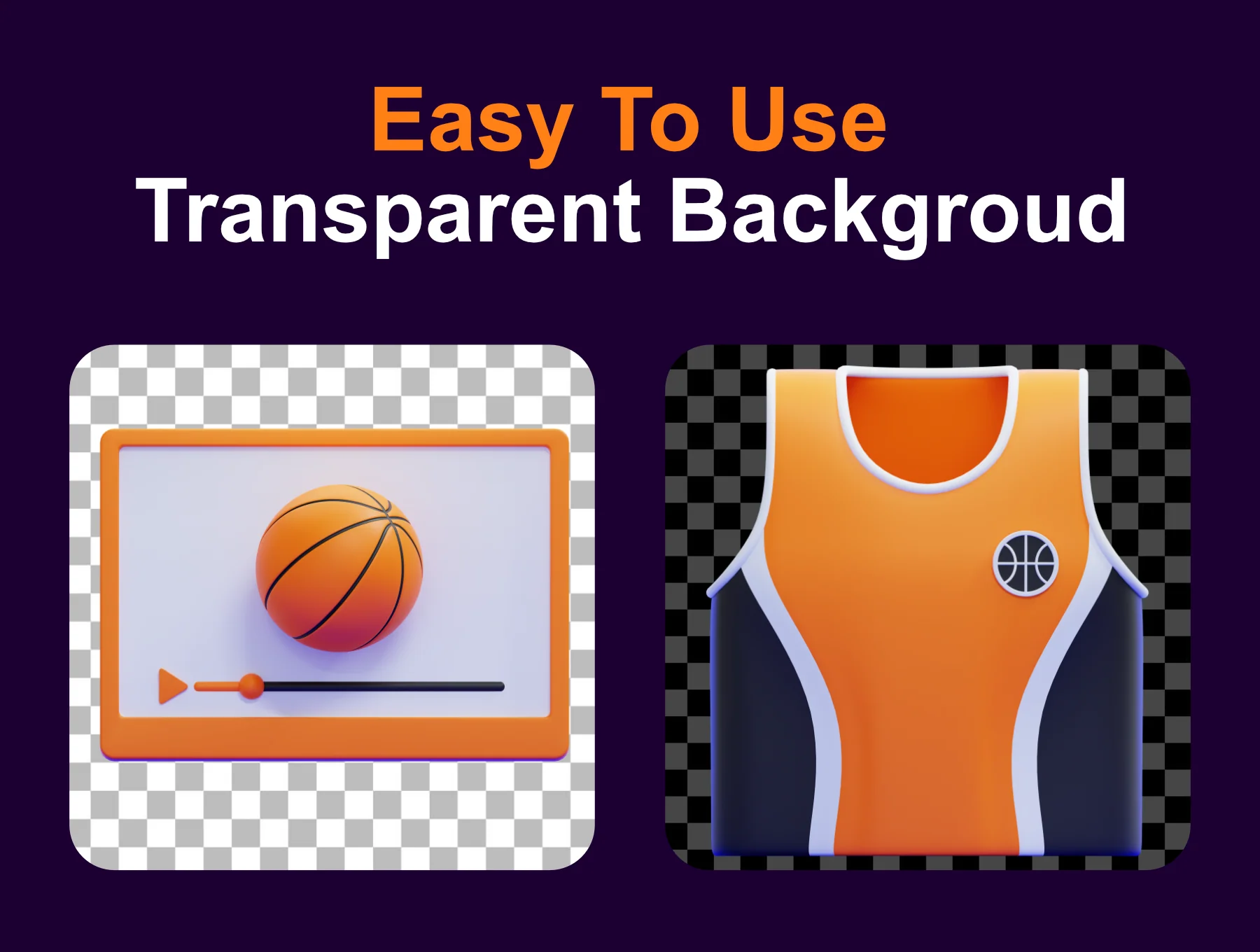 Basketball 3D Icons Packs 5