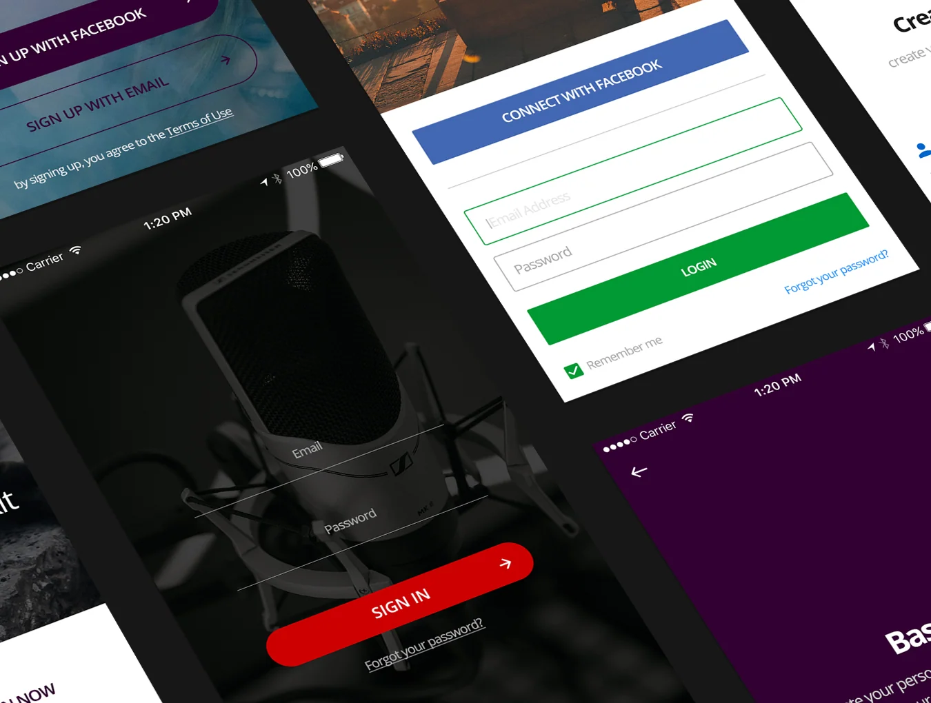 Bastion Mobile UI Kit Vol 2 2