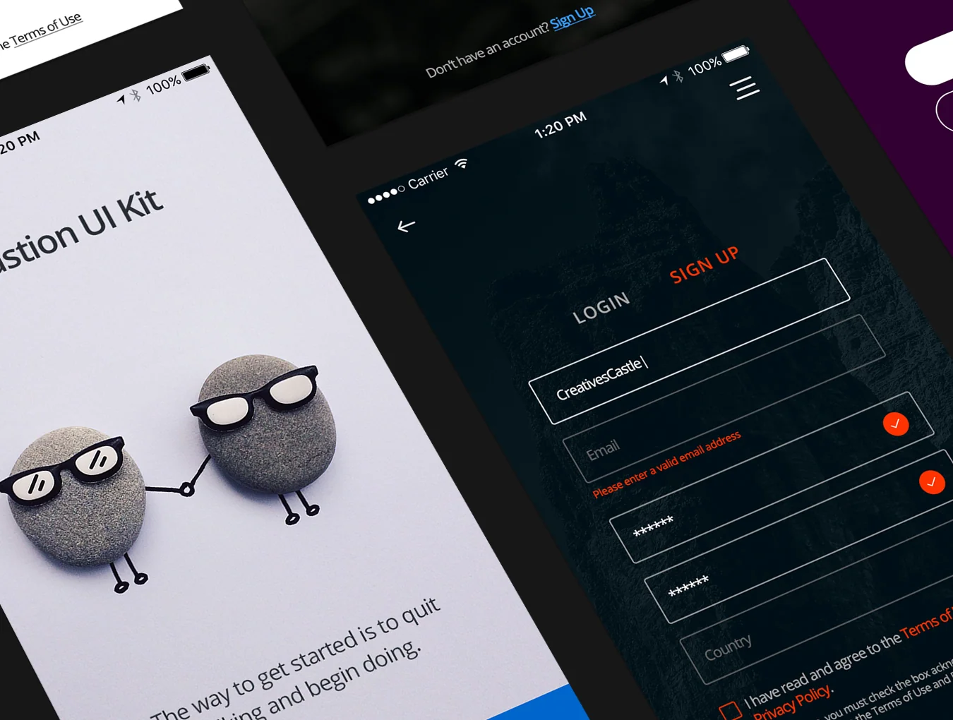 Bastion Mobile UI Kit Vol 2 4