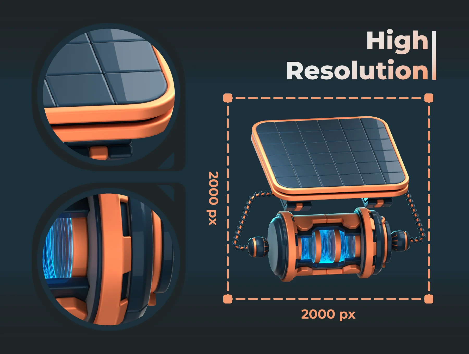Battery 3D Icon Packs 3