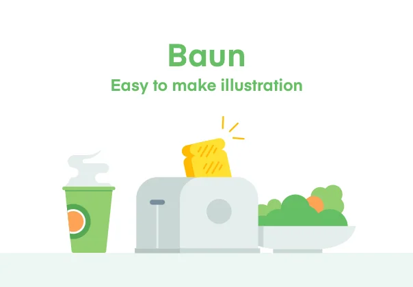 Baun Easy Illustration