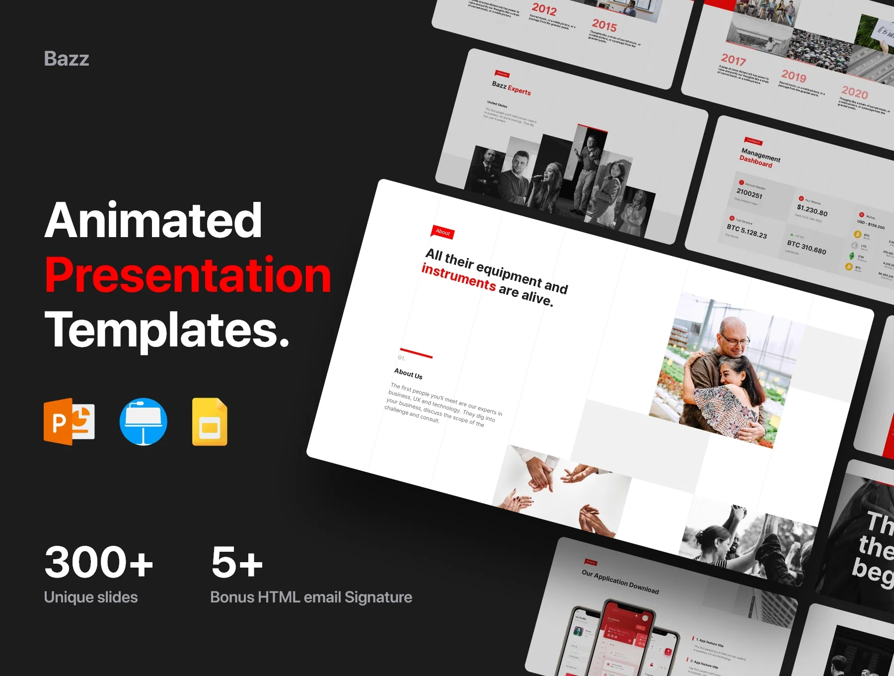 Bazz Presentation Template