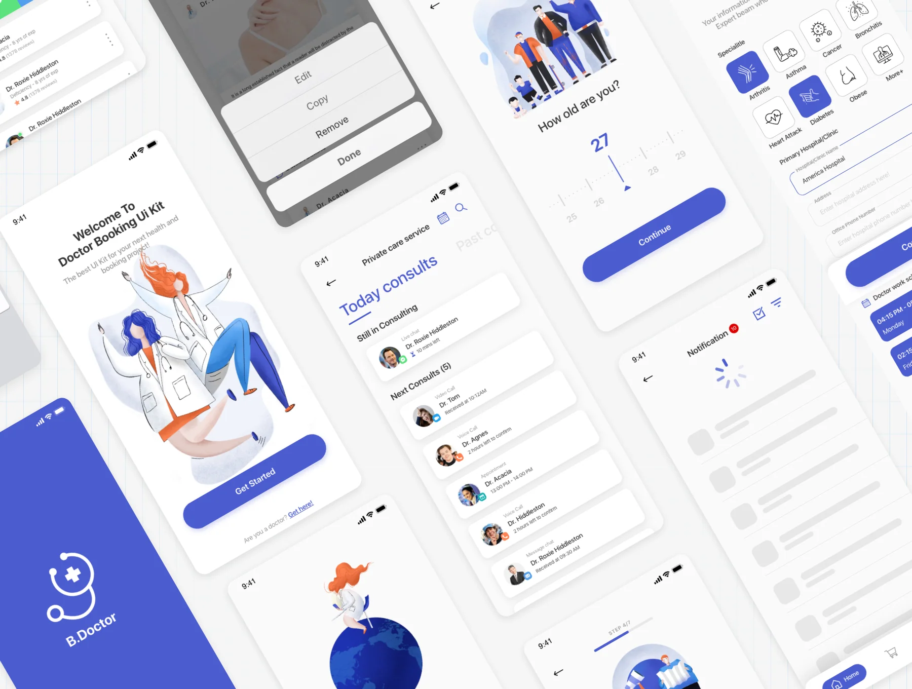 B.Doctor app_for Doctor_ UI kit 5