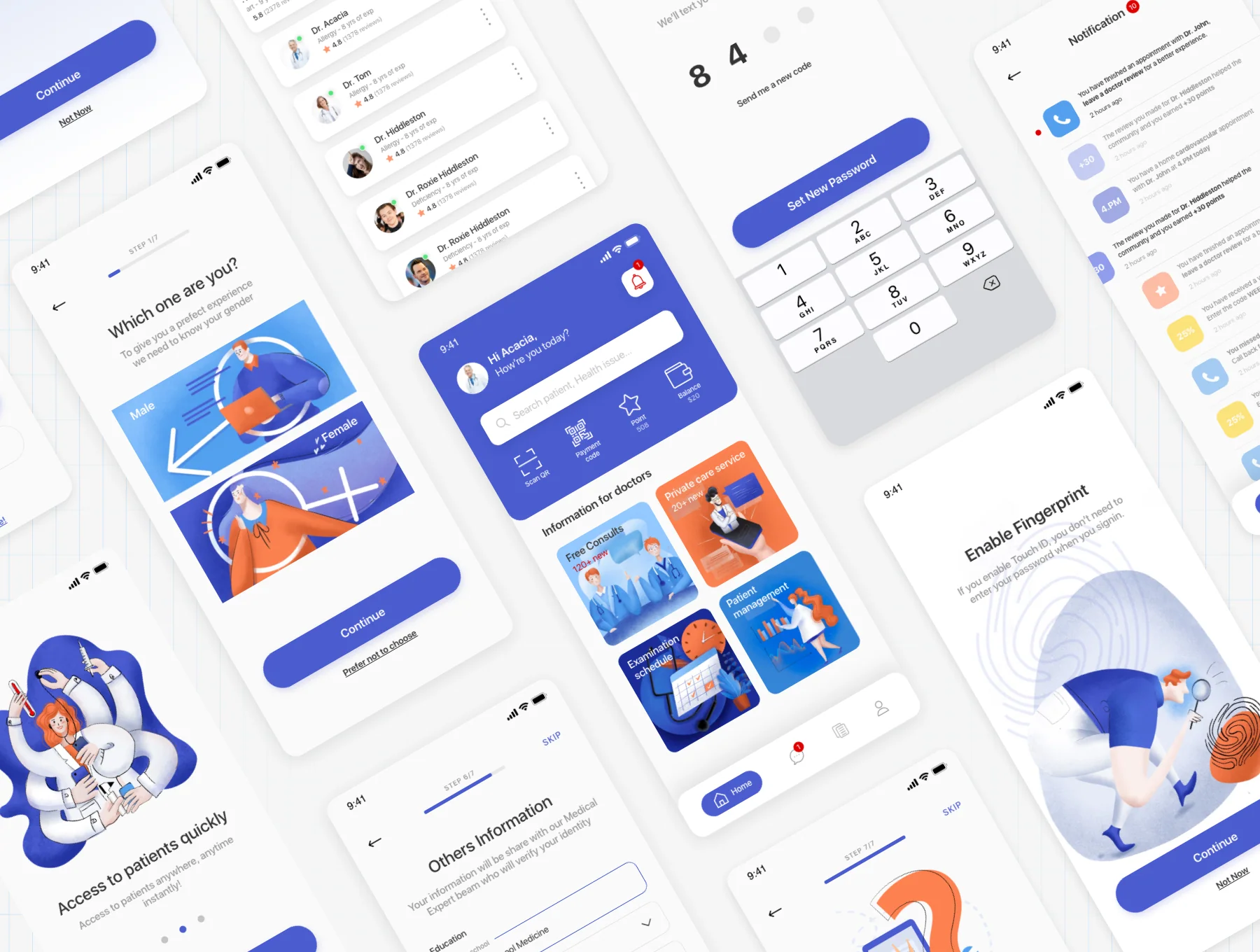 B.Doctor app_for Doctor_ UI kit 6