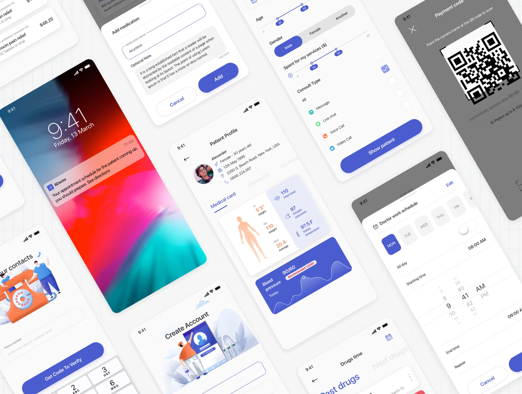 B.Doctor app_for Doctor_ UI kit 8