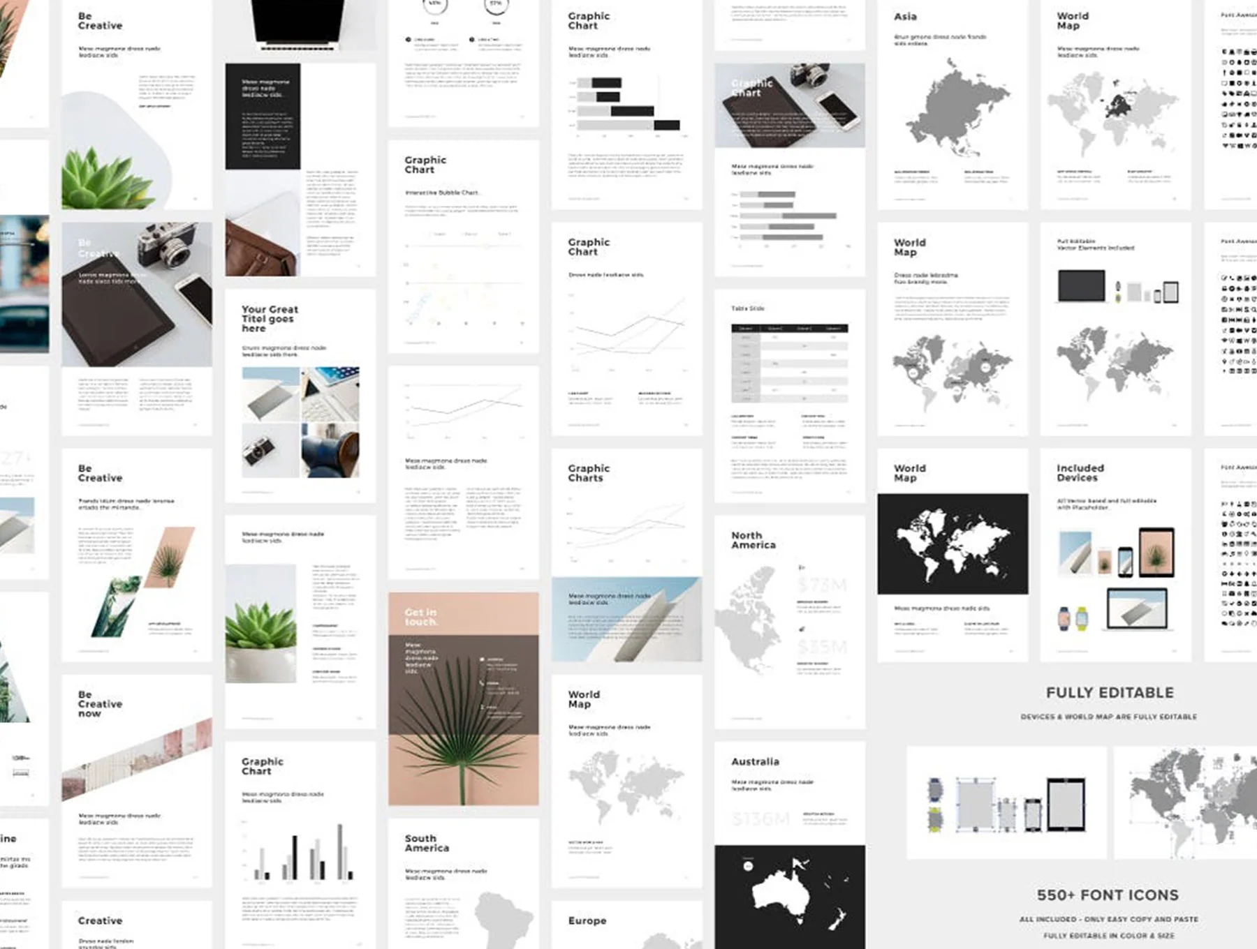 BE - A4 Vertical Powerpoint Template + 30 Photos 5
