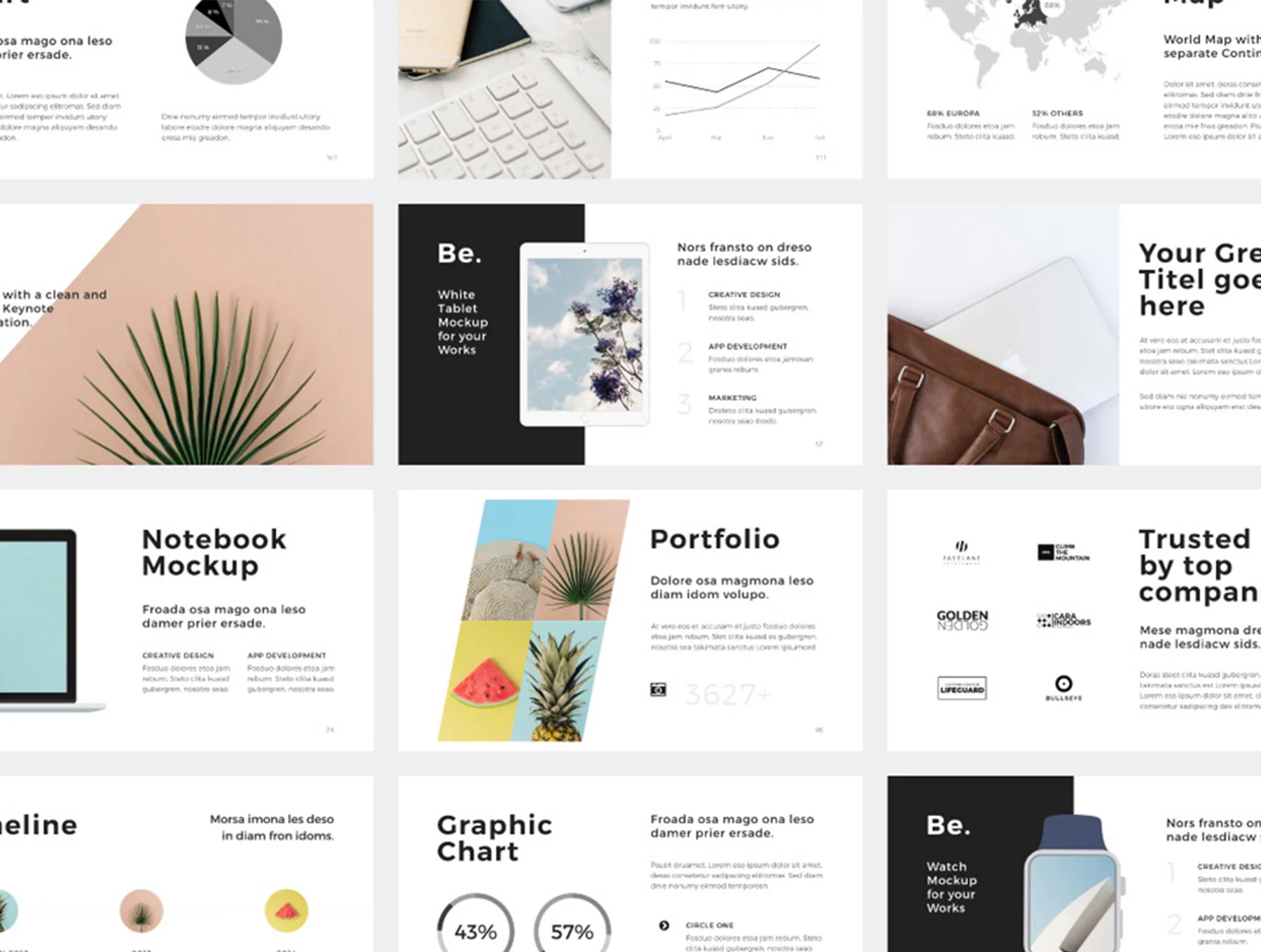 BE - Keynote Template +30 Photos Bonus 3