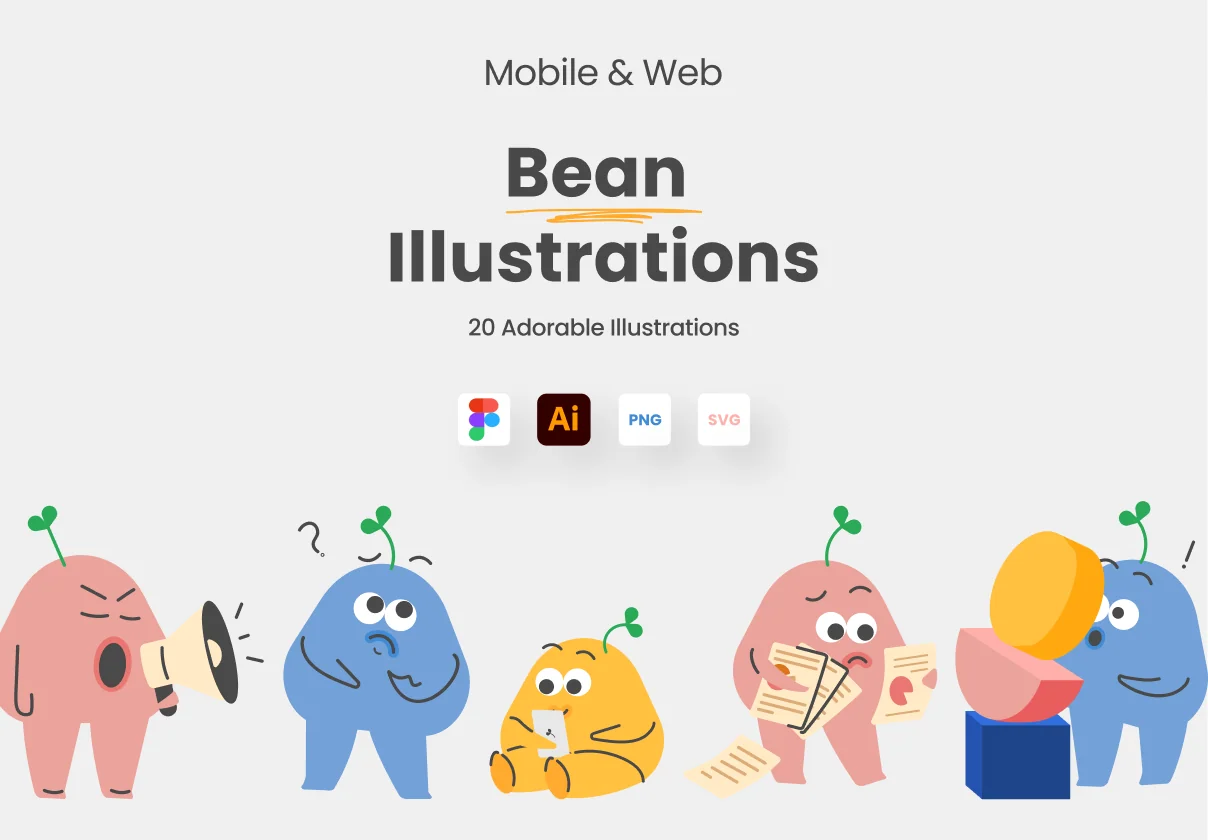 Bean Illustrations