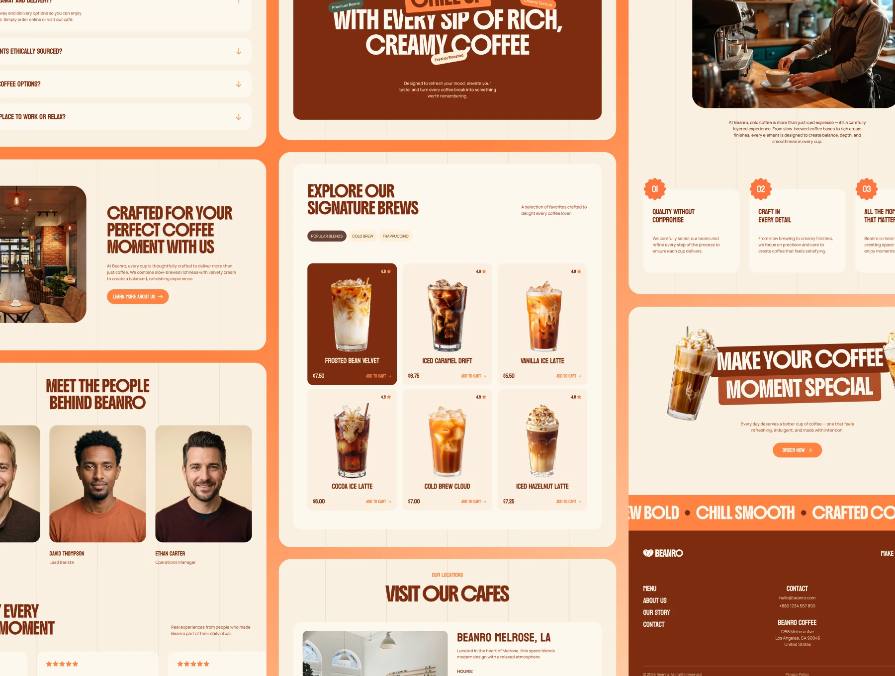 Beanro — Coffee Shop Template 2