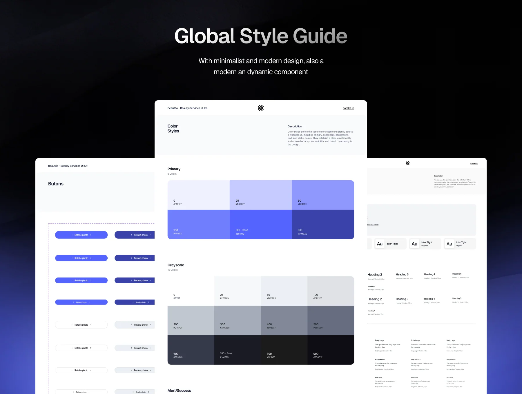 Beautéa - Beauty Services UI Kit 4