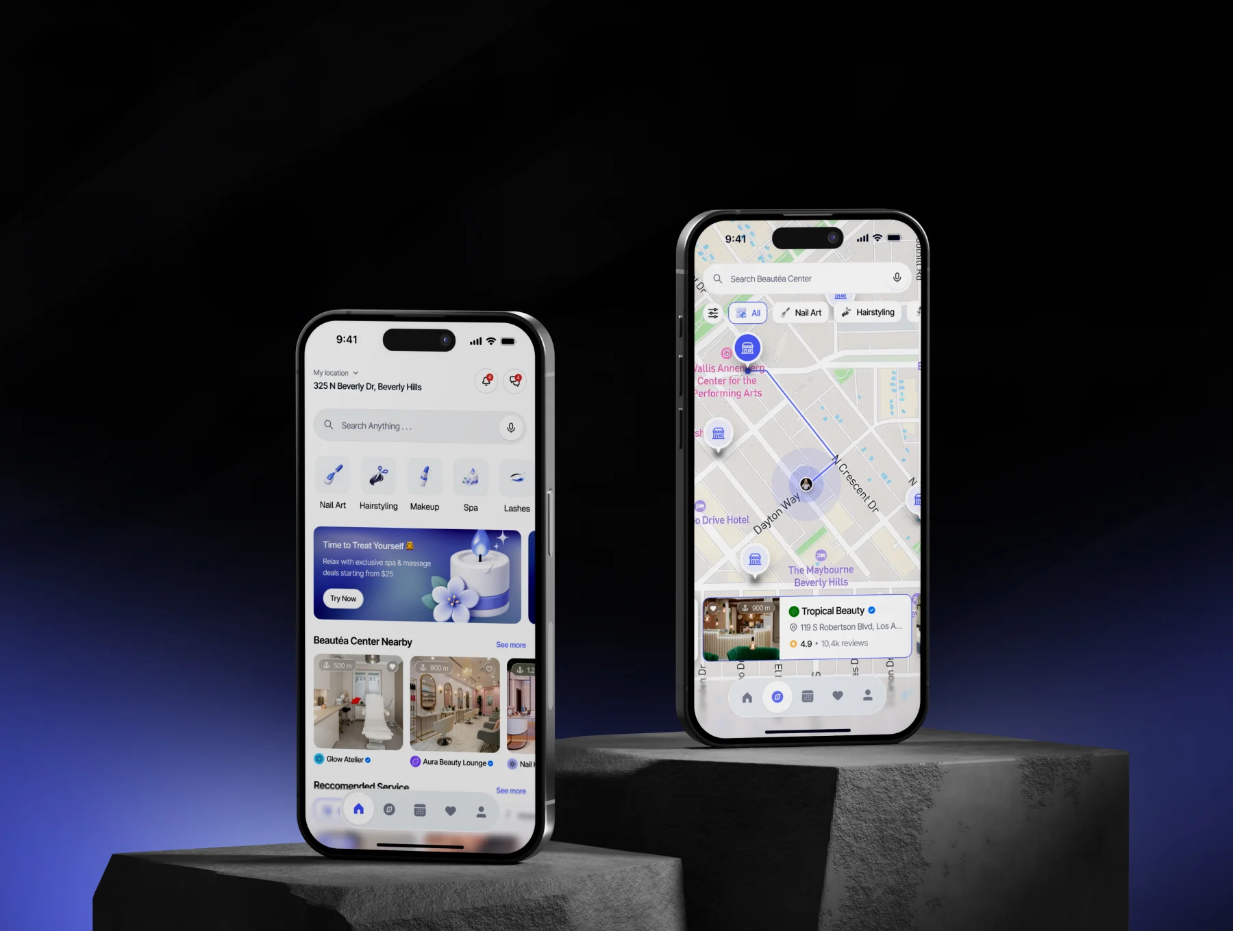 Beautéa - Beauty Services UI Kit 7