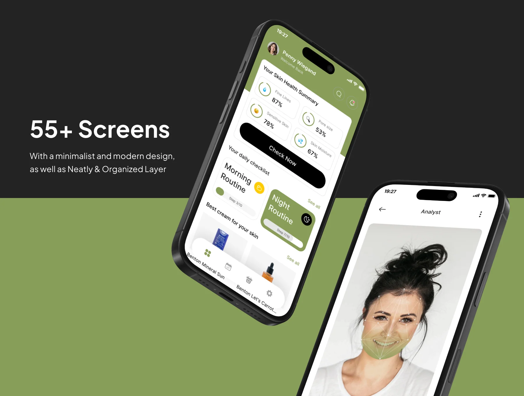 Beautiq - Beauty Skincare App Ui Kits 3