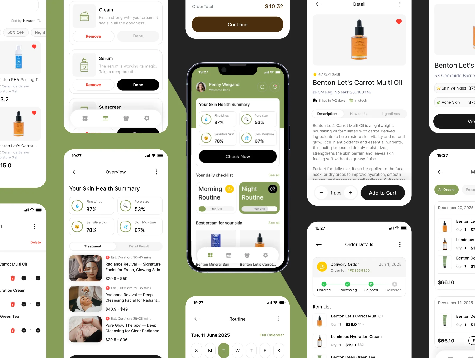Beautiq - Beauty Skincare App Ui Kits 5