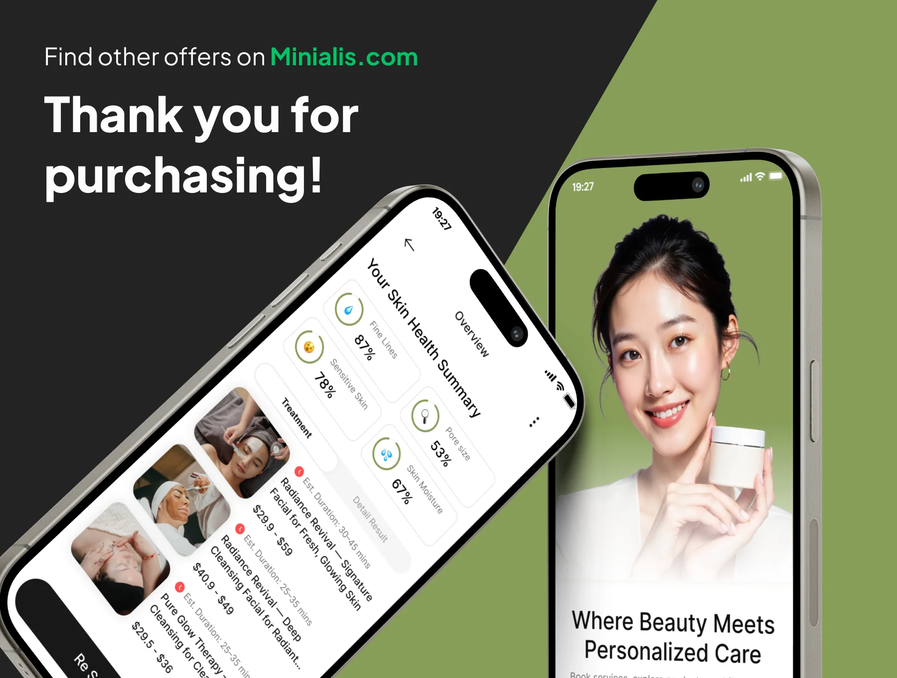 Beautiq - Beauty Skincare App Ui Kits 6