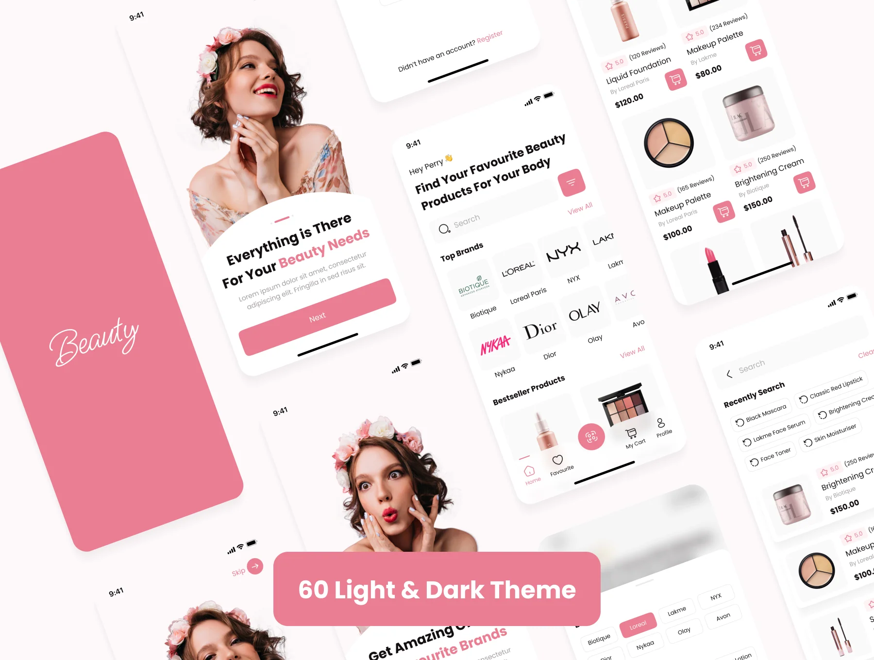 Beauty Care Product App UI Kit 5