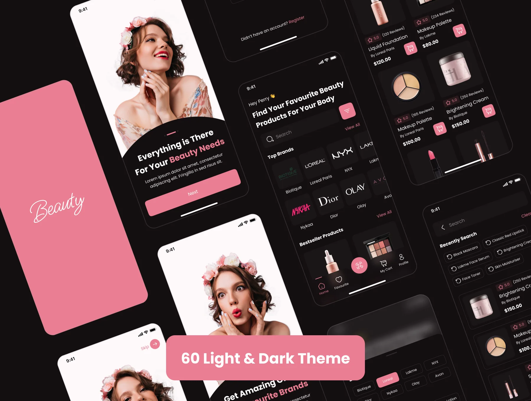 Beauty Care Product App UI Kit 7