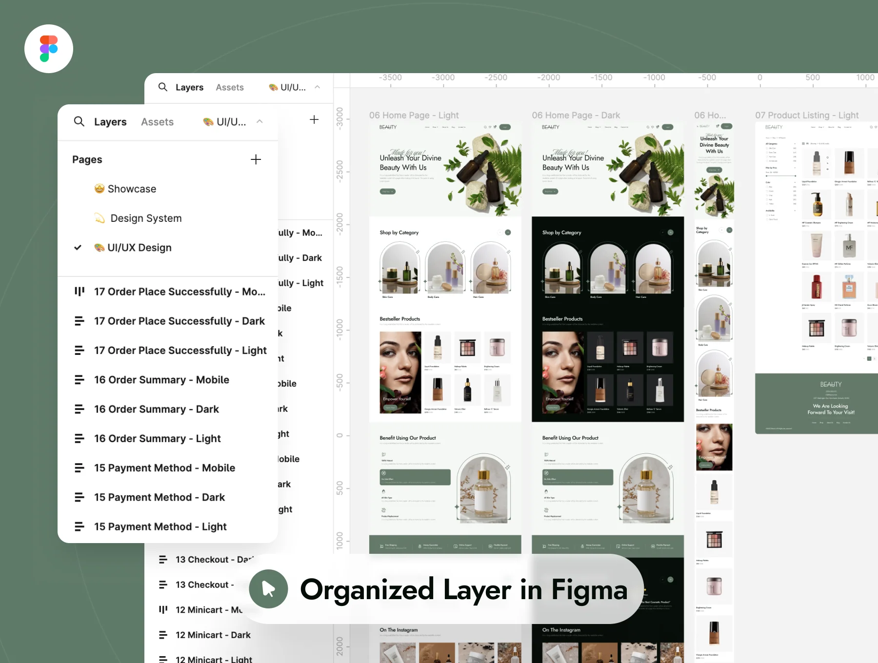 Beauty Ecommerce Website UI Kit 4