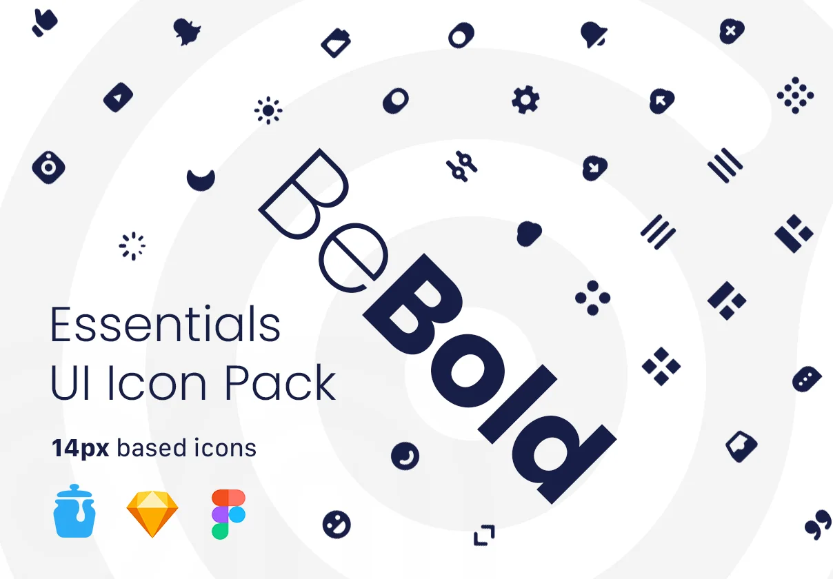 BeBold Essentials UI Icon Pack