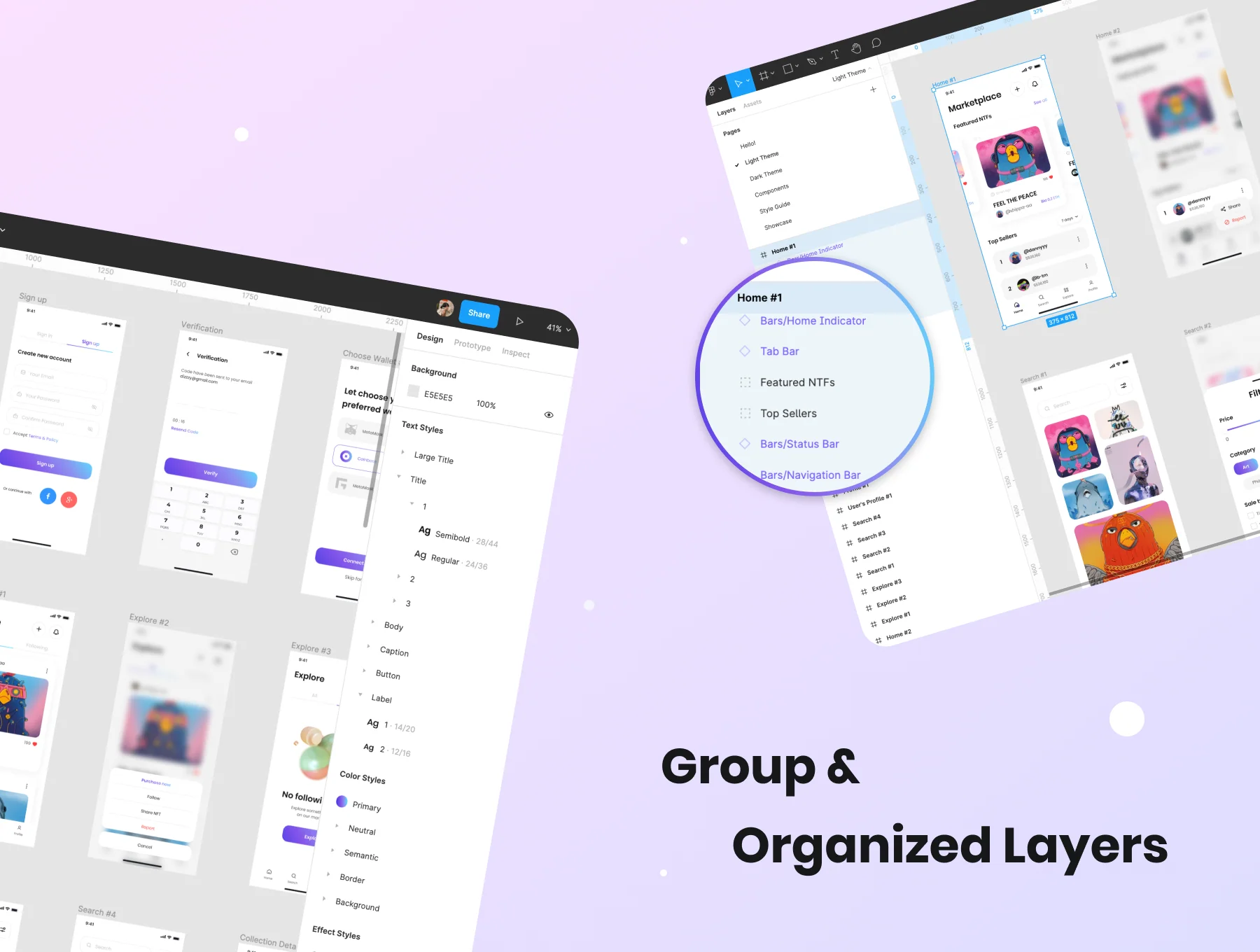 BeeNFTs - NFT Market  App UI Kit 4