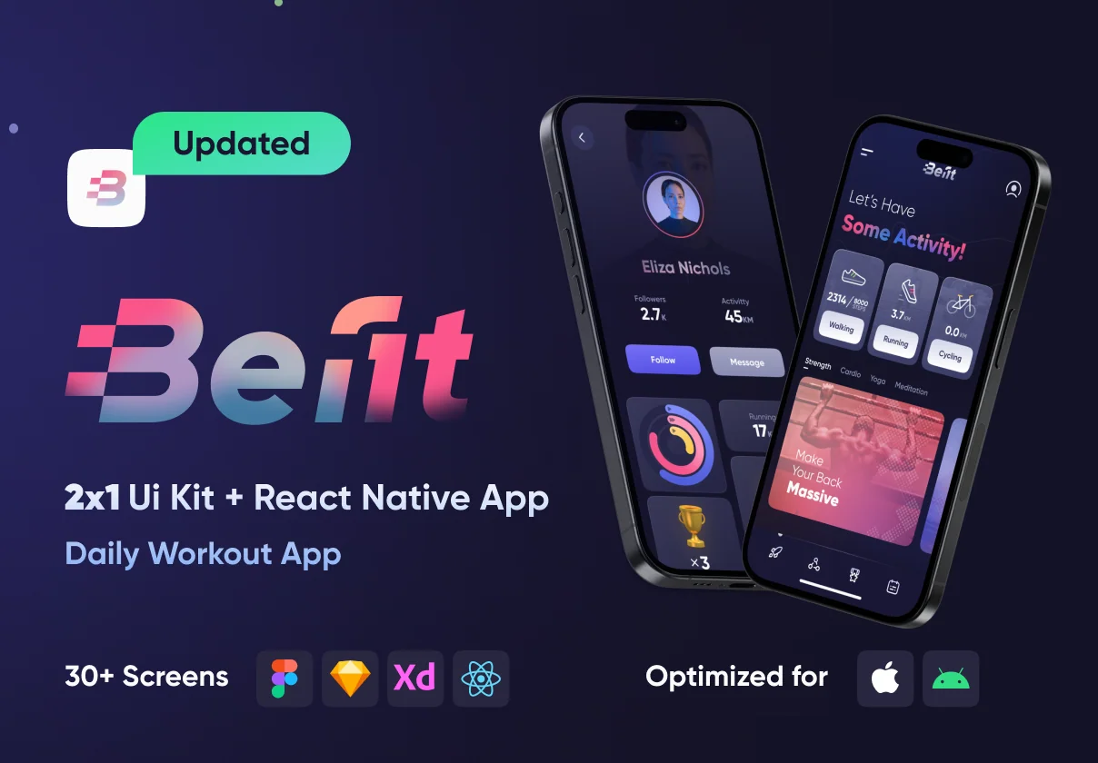 Befit: Ui Kit + React App