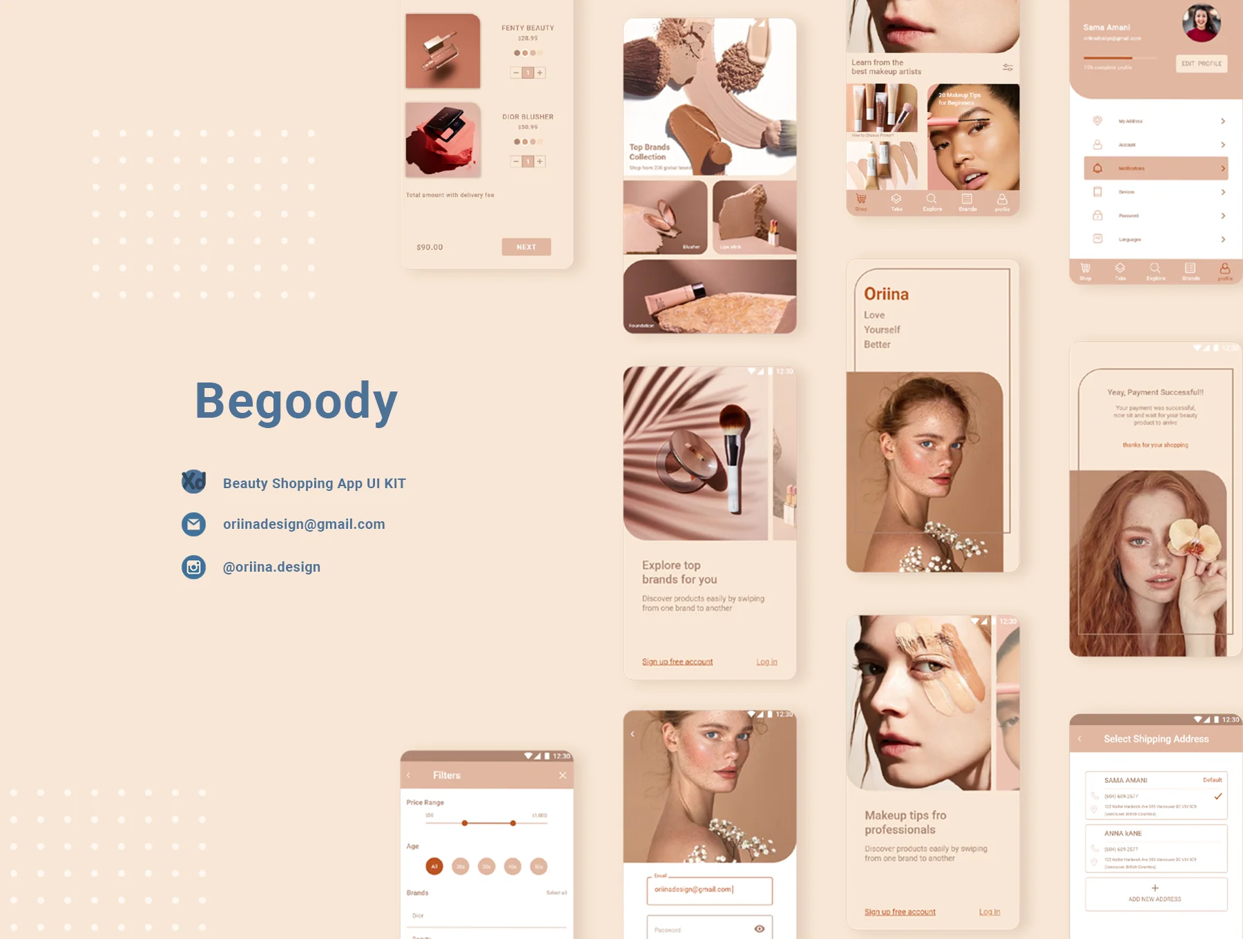 begoody Ui kit 2