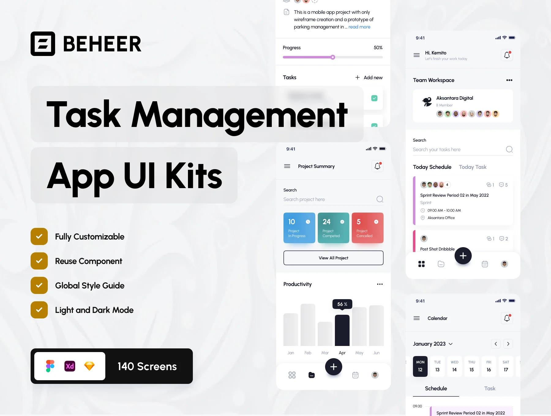Beheer - Task Management Mobile App