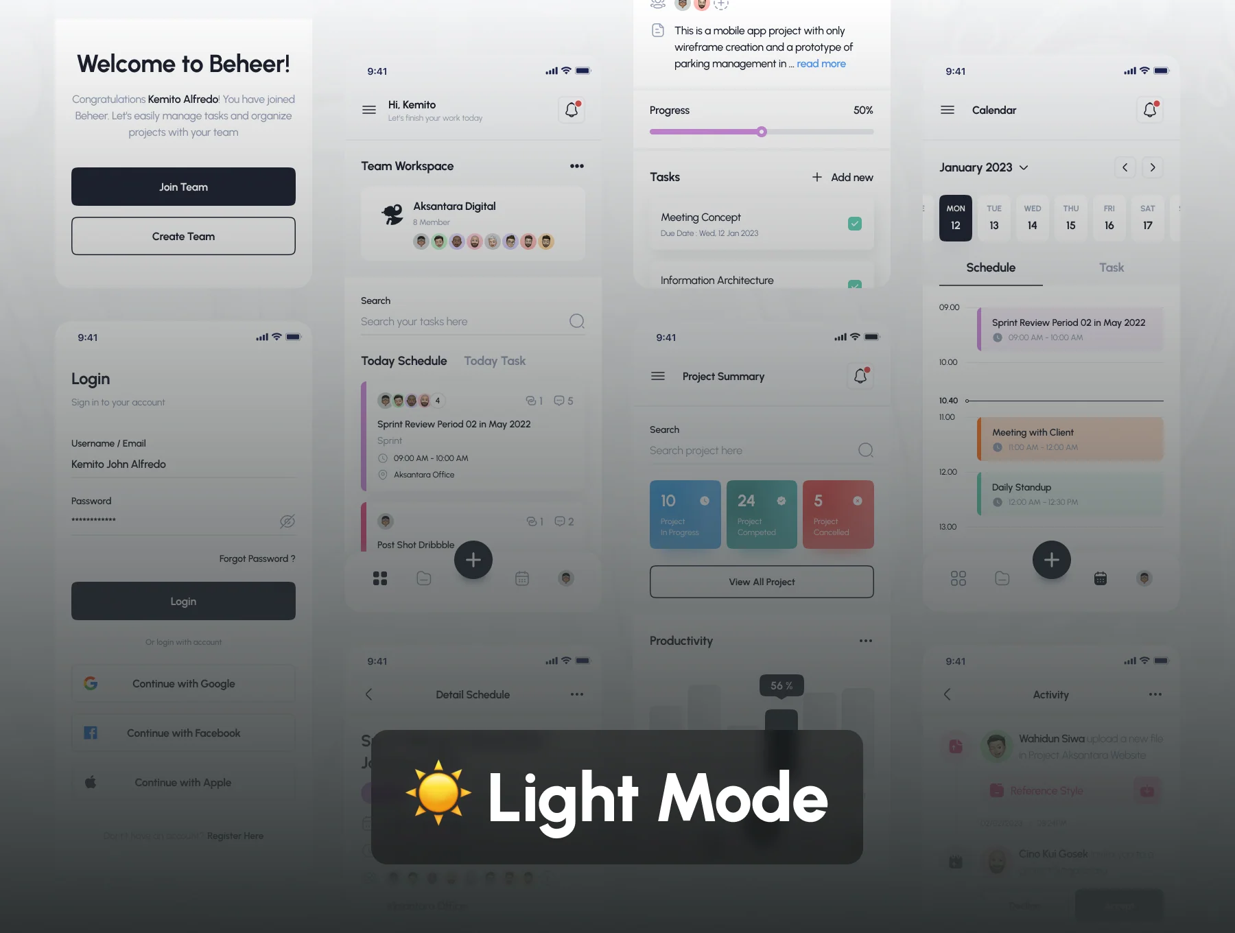 Beheer - Task Management Mobile App 5