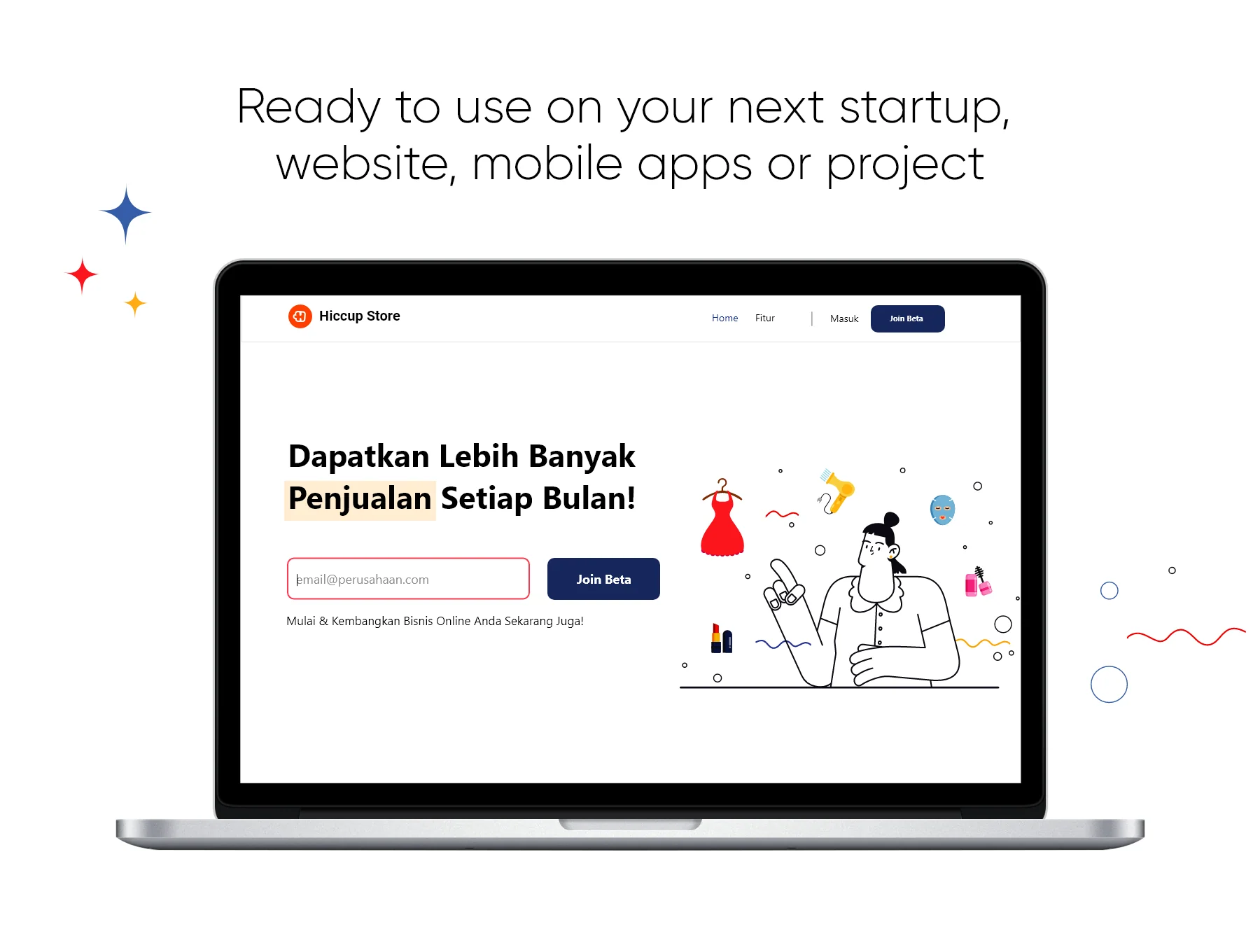 Belanja - E-commerce Illustrstion Kit 3