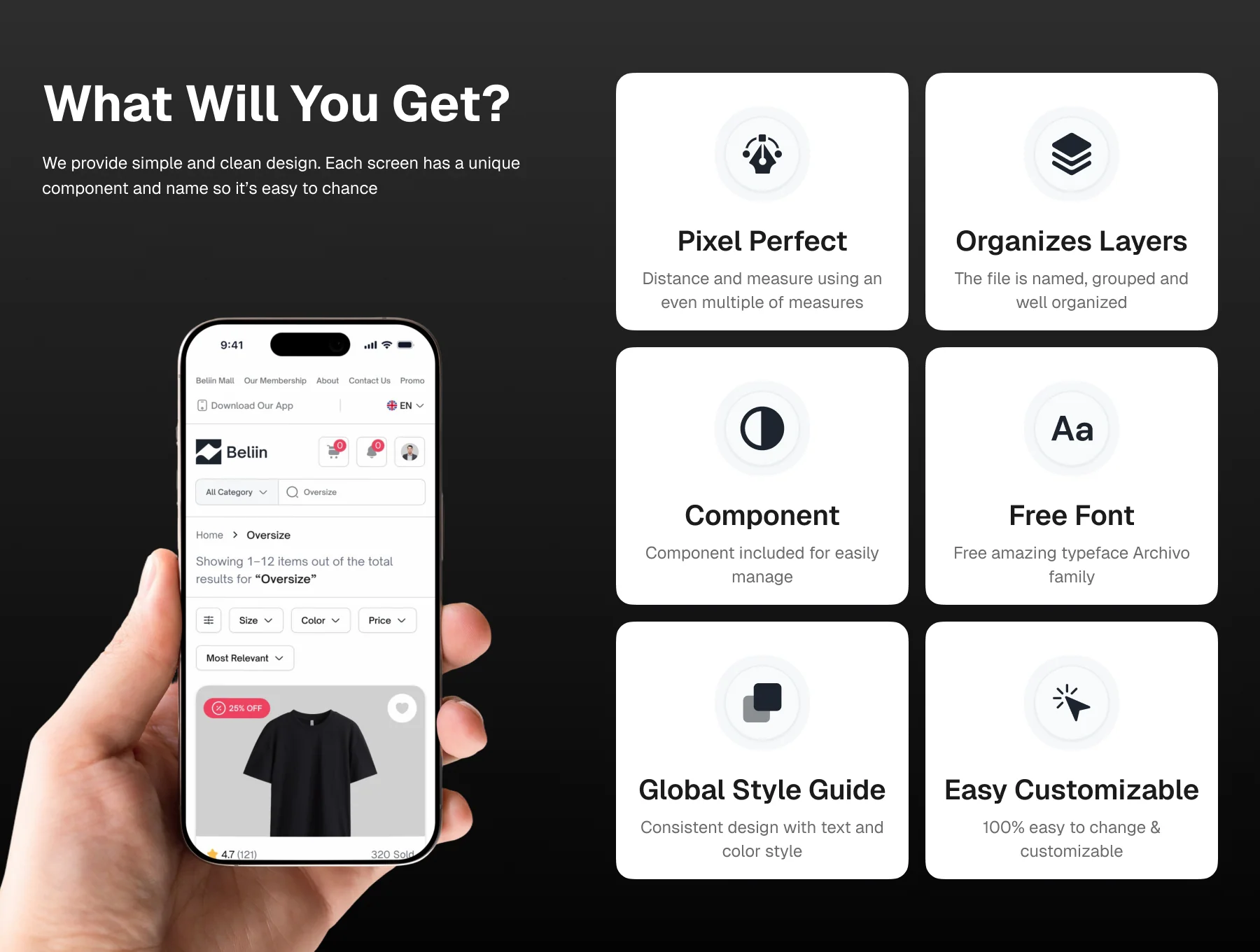 Beliin - Fashion E-commerce Website UI Kit 2
