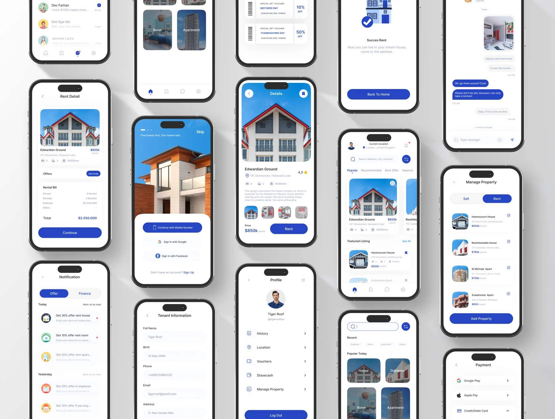 Beliomah - Real Estate Ui Kit Mobile 3