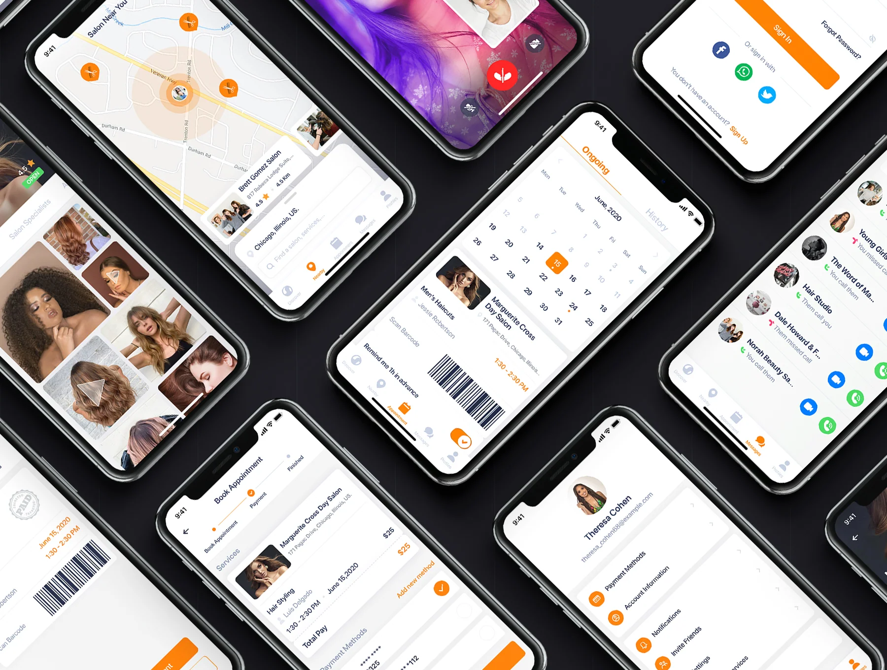 Bella - Hair Salon UI Kit 2