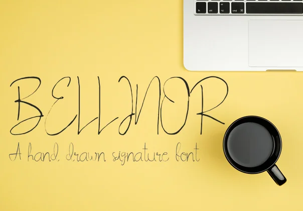 Bellinor Signature Font