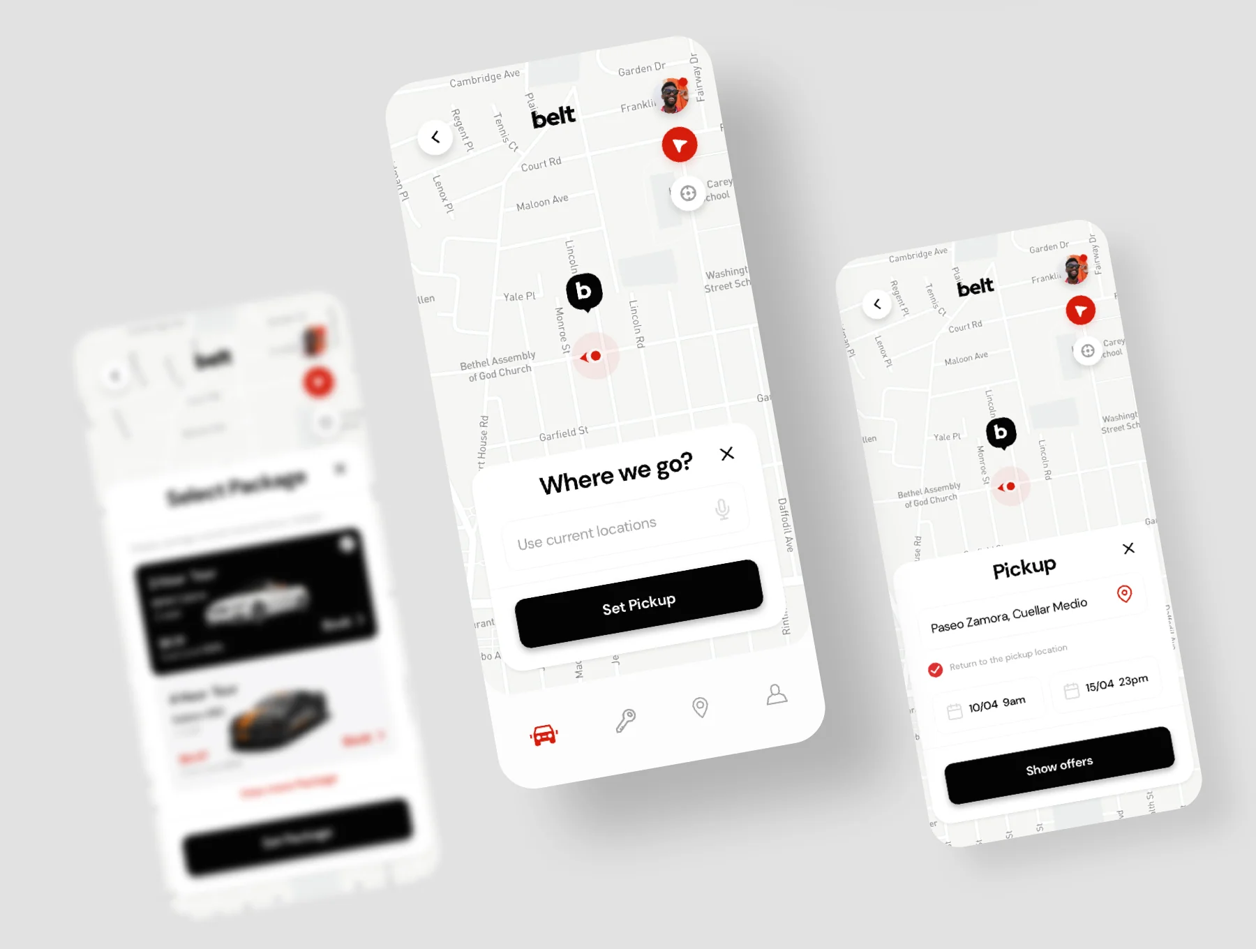Belt App UI kit 5