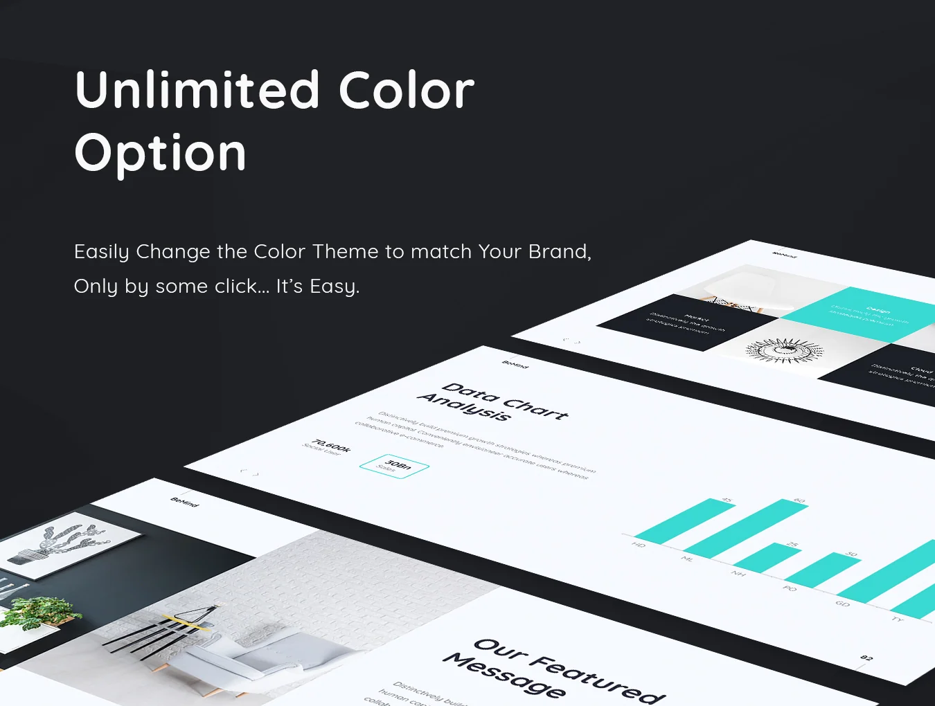 BeMind Minimal Template 4