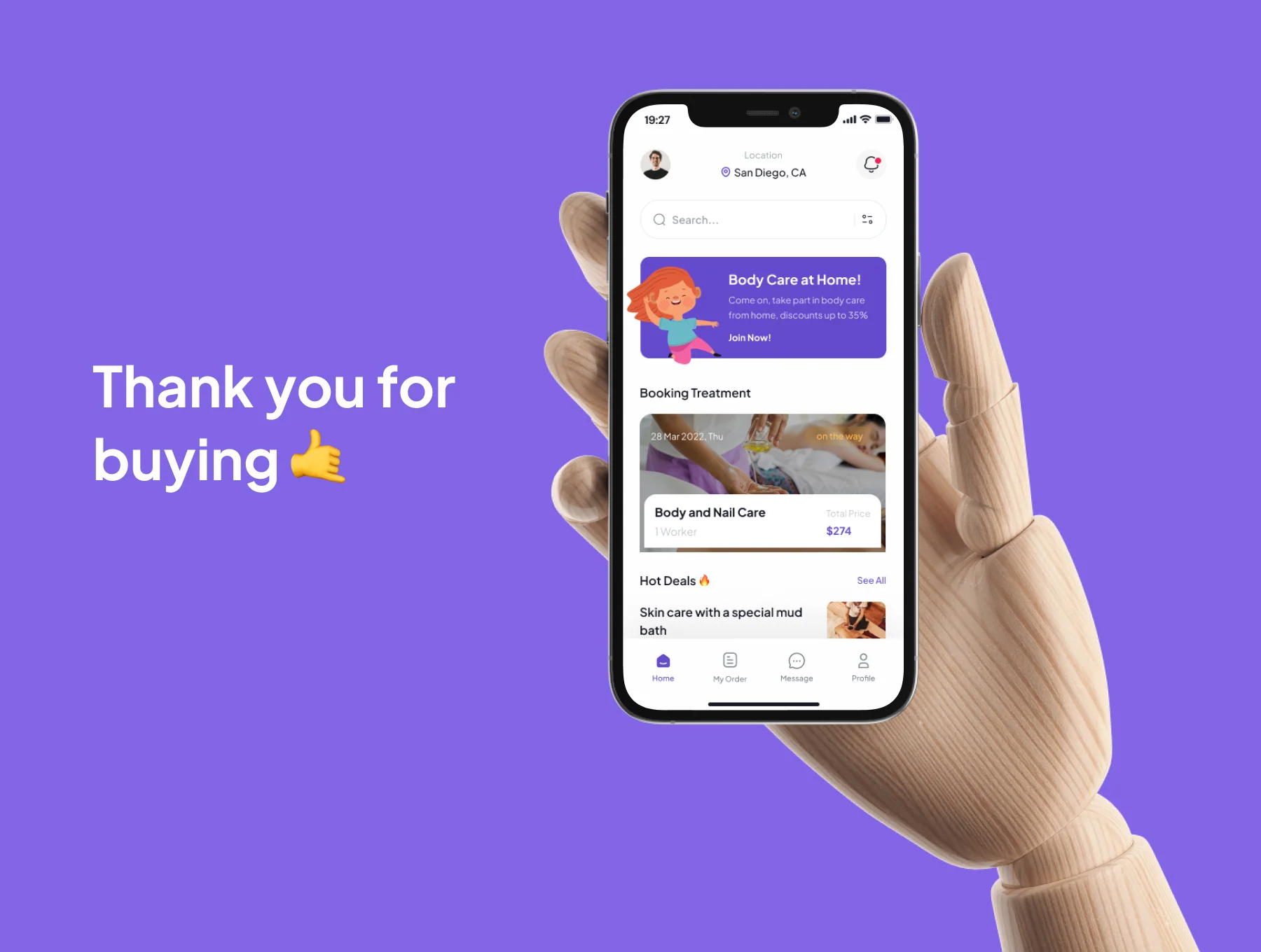 Benety - Beauty Appointment App UI Kits 6