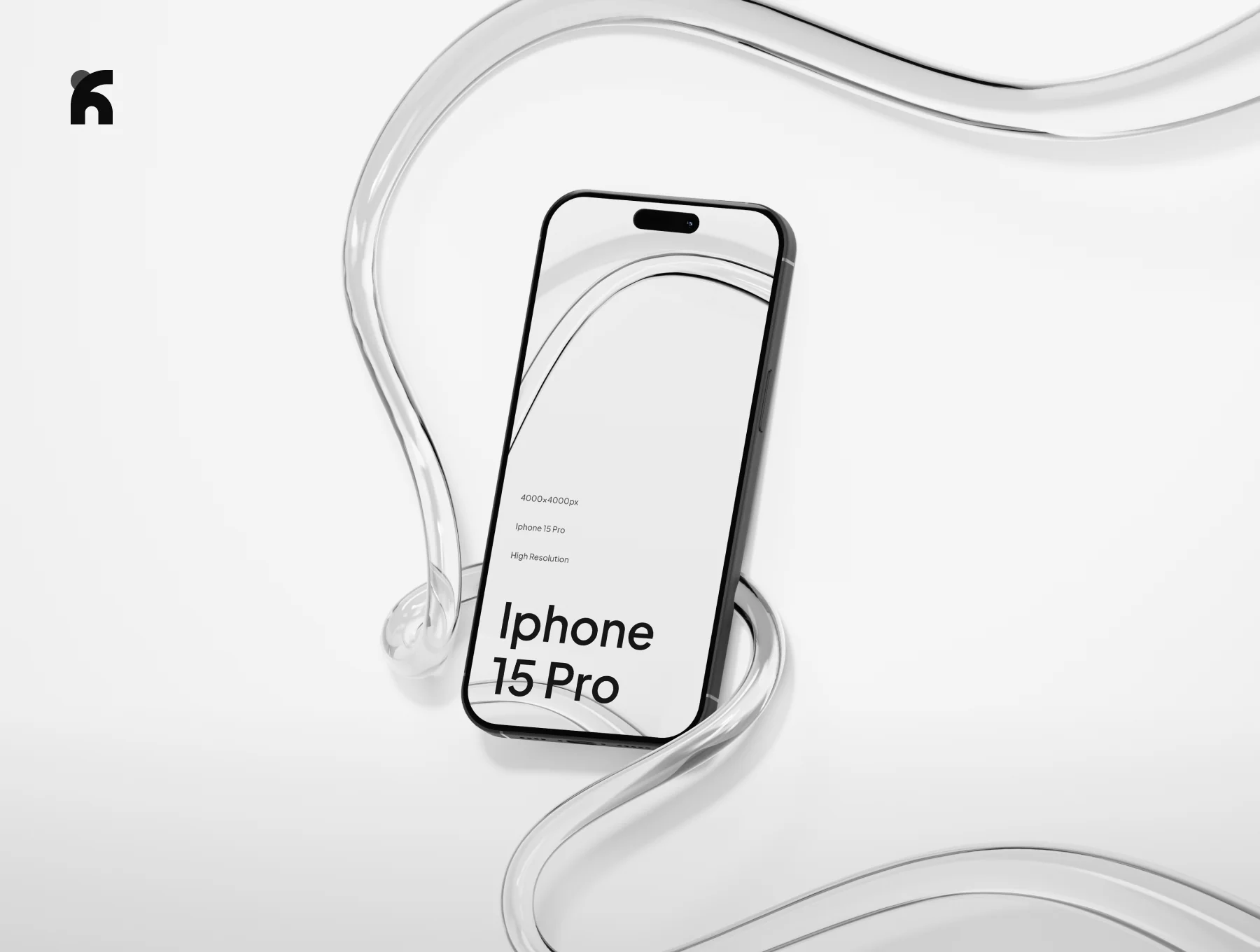 Beninc - iPhone 15 Pro Minimalist Mockup 2