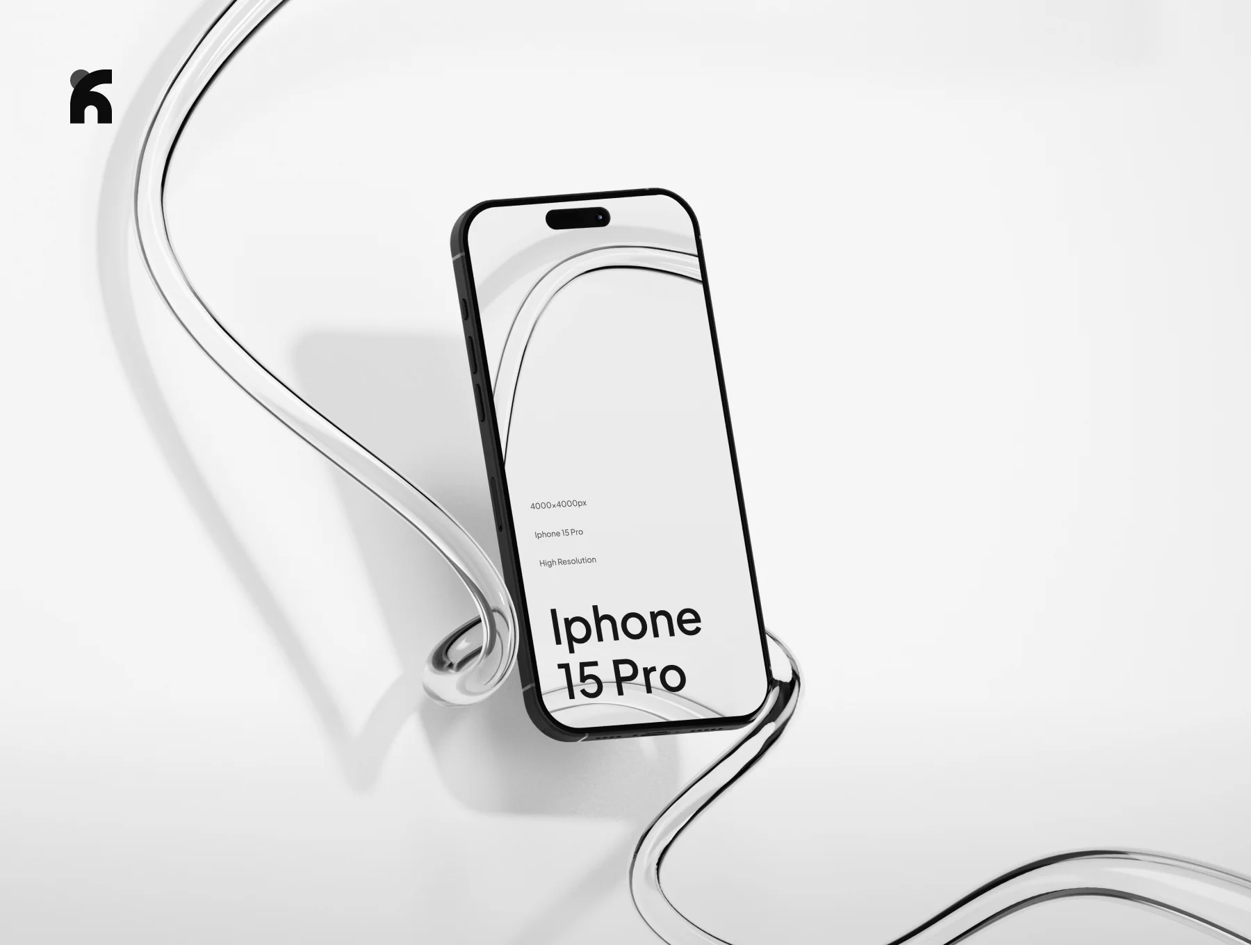Beninc - iPhone 15 Pro Minimalist Mockup 3