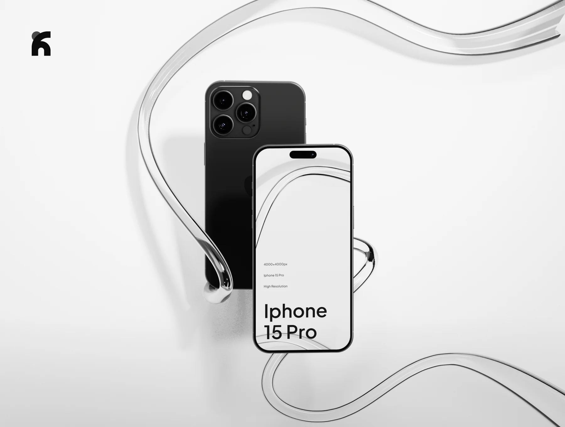 Beninc - iPhone 15 Pro Minimalist Mockup 4